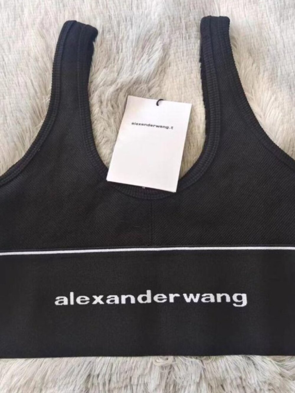 Alexander Wang logo strap bra - Picture 2 of 7